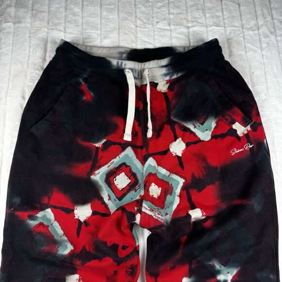 Strivers Row Sweatpants Joggers Men's L All Over Print Drawstring Street Wear - Picture 10 of 16